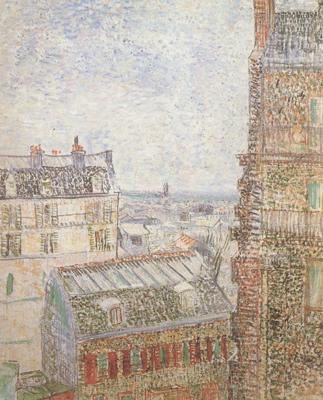 Vincent Van Gogh View of Paris from Vincent's Room in t he Rue Lepic (nn04) China oil painting art